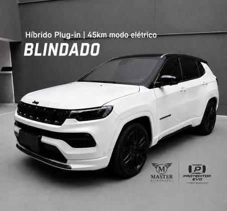 JEEP COMPASS 1.3 T270 TURBO HÍBRIDO S 4XE AT6